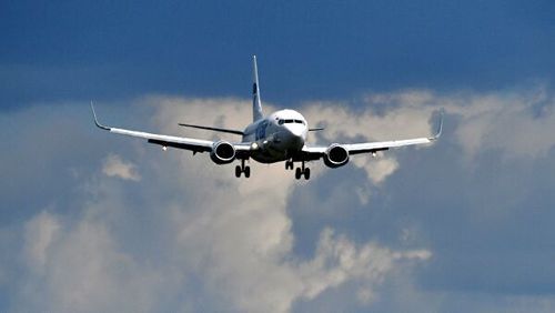 Самолет в небе. Фото: ЮСУ на транспорте СК РФ. https://yusut.sledcom.ru/