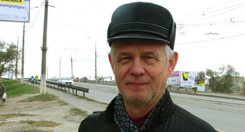 Журналист Владимир Лукашук. Фото Вячеслава Ященко для "Кавказского узла"