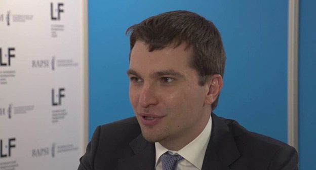 Заместитель главы Минюста Михаил Гальперин. Стоп-кадр видео канала YouTube "РАПСИ" https://www.youtube.com/watch?v=8DgZi1Vgkf4