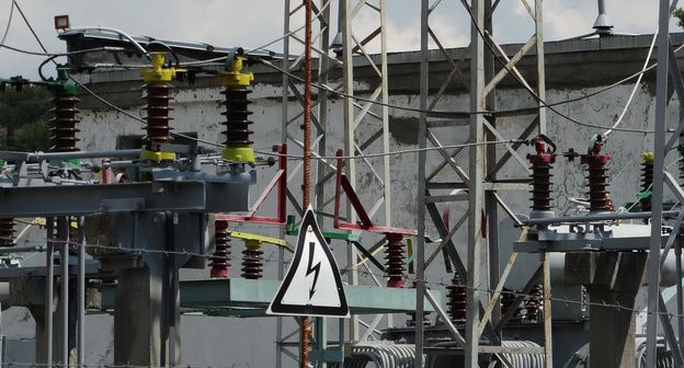 Электрическая подстанция. Фото Нины Тумановой для "Кавказского узла"