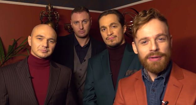 Участники группы "Каста". Стоп-кадр видео Каста, https://www.youtube.com/watch?time_continue=5&v=Hn4O7YwhRGQ&feature=emb_logo
