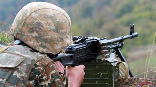 Солдат Армии обороны. Фото пресс-службы Минобороны Нагорного Карабаха, http://www.nkrmil.am/news/view/2610