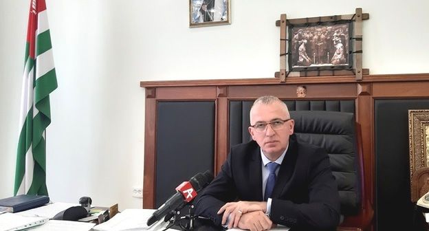 Глава МВД Абхазии Гарри Аршба. Фото: пресс-служба МВД Республики Абхазия http://mvdra.org/