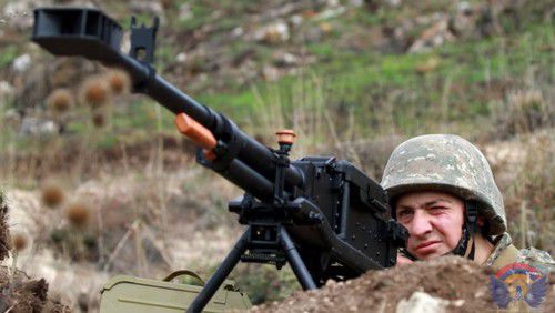 Военнослужащий Армии обороны. Фото пресс-службы Минобороны Нагорного Карабаха, http://www.nkrmil.am/news/view/2617