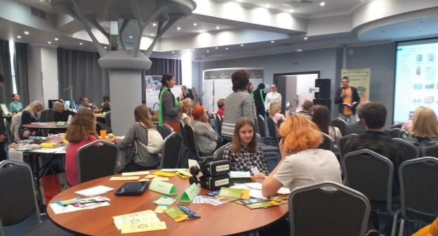 Участники фестиваля общественных движений в Сочи. Фото Светланы Кравченко для "Кавказского узла".