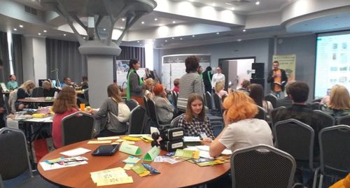 Участники фестиваля общественных движений в Сочи. Фото Светланы Кравченко для "Кавказского узла".