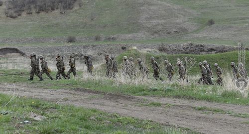 Военнослужащие армии Армении. Фото: пресс-служба Министерства обороны Армении http://www.mil.am/hy/news/6254