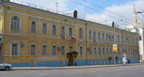 Басманный суд Москвы. Фото: Alexandr_Ya http://wikimapia.org