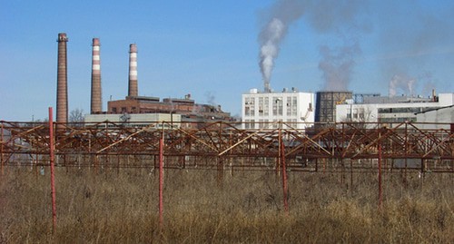 Место, где собираются строить нитроцеллюлозный завод. Фото Вячеслава Ященко для "Кавказского узла"