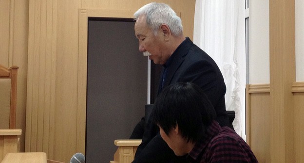 Семен Николаевич Атеев в суде. Фото Алены Садовской для "Кавказского узла"
