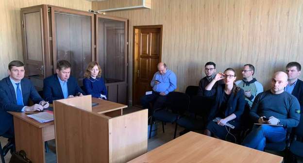 Заседание по делу краснодарской активистки Яны Антоновой. Фото Анны Грицевич для "Кавказского узла"