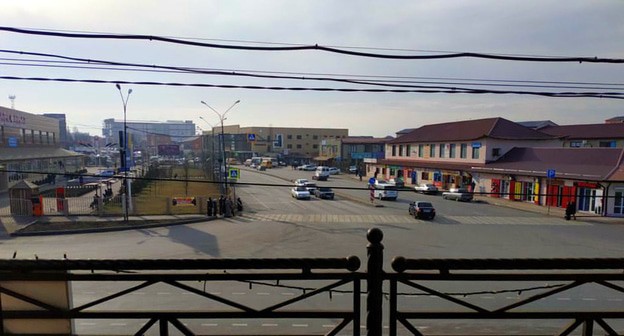 Вид на рынок "Мархаба". Фото:  Умар Йовлой для "Кавказского узла"
