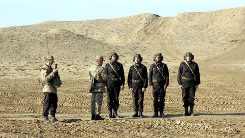 Азербайджанские военные, декабрь 2019 года. Фото пресс-службы Минобороны Азербайджана, https://mod.gov.az
