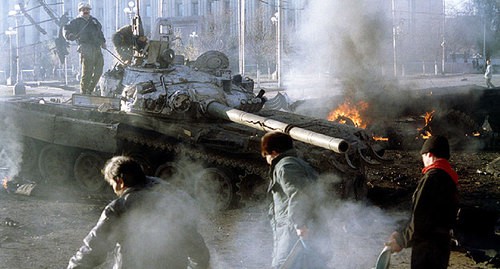 Последствия штурма Грозного. Фото: Reuters/Stringer
