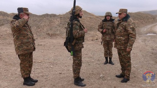 Солдаты Армии обороны. Фото пресс-службы Минобороны Нагорного Карабаха, http://www.nkrmil.am