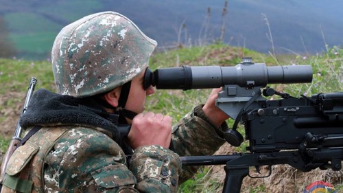 Солдат Армии обороны. Фото пресс-службы Минобороны Нагорного Карабаха, http://www.nkrmil.am