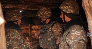 Боевое дежурство в одной из воинских частей армии НКР. Фото: пресс-служба МО Армении  http://www.mil.am/hy/news/7326
