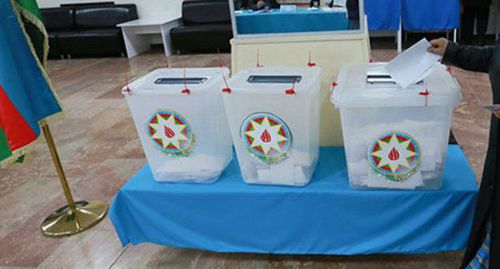 Избирательный участок на выборах в Азербайджане. Фото Азиза Каримова для "Кавказского узла"
