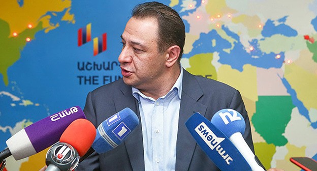 Ара Варданян. © Photo : press office of "Hayastan" All Armenian Fund
