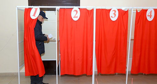 Голосование на избирательном участке. Фото Азиза Каримова для "Кавказского узла".