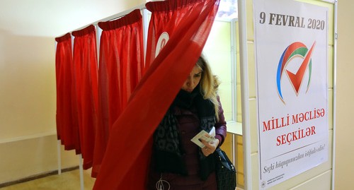 Во время голосования на внеочередных парламентских выборах в Азербайджане. 09.02.20 Фото Азиза Каримова для "Кавказского узла"