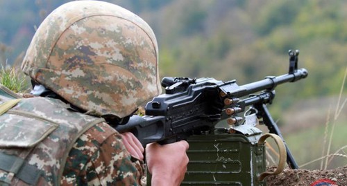 Солдат Армии обороны. Фото пресс-службы Минобороны Нагорного Карабаха, http://www.nkrmil.am/news/view/2623