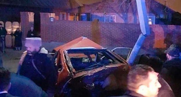 ДТП в Ингушетии. Фото пресс-службы ГУ МЧС Ингушетии
