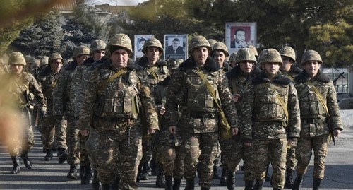 Построение в армии Армении. Фото пресс-службы Минобороны Армении. http://www.mil.am