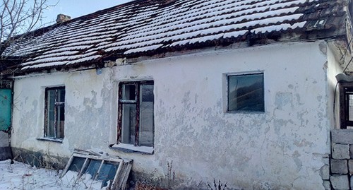 Дом в селе Совхозное. Фото Людмилы Маратовой для "Кавказского узла"