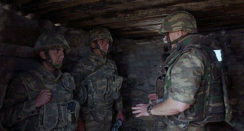 Азербайджанские солдаты. Фото пресс-службы Минобороны Азербайджана. https://mod.gov.az