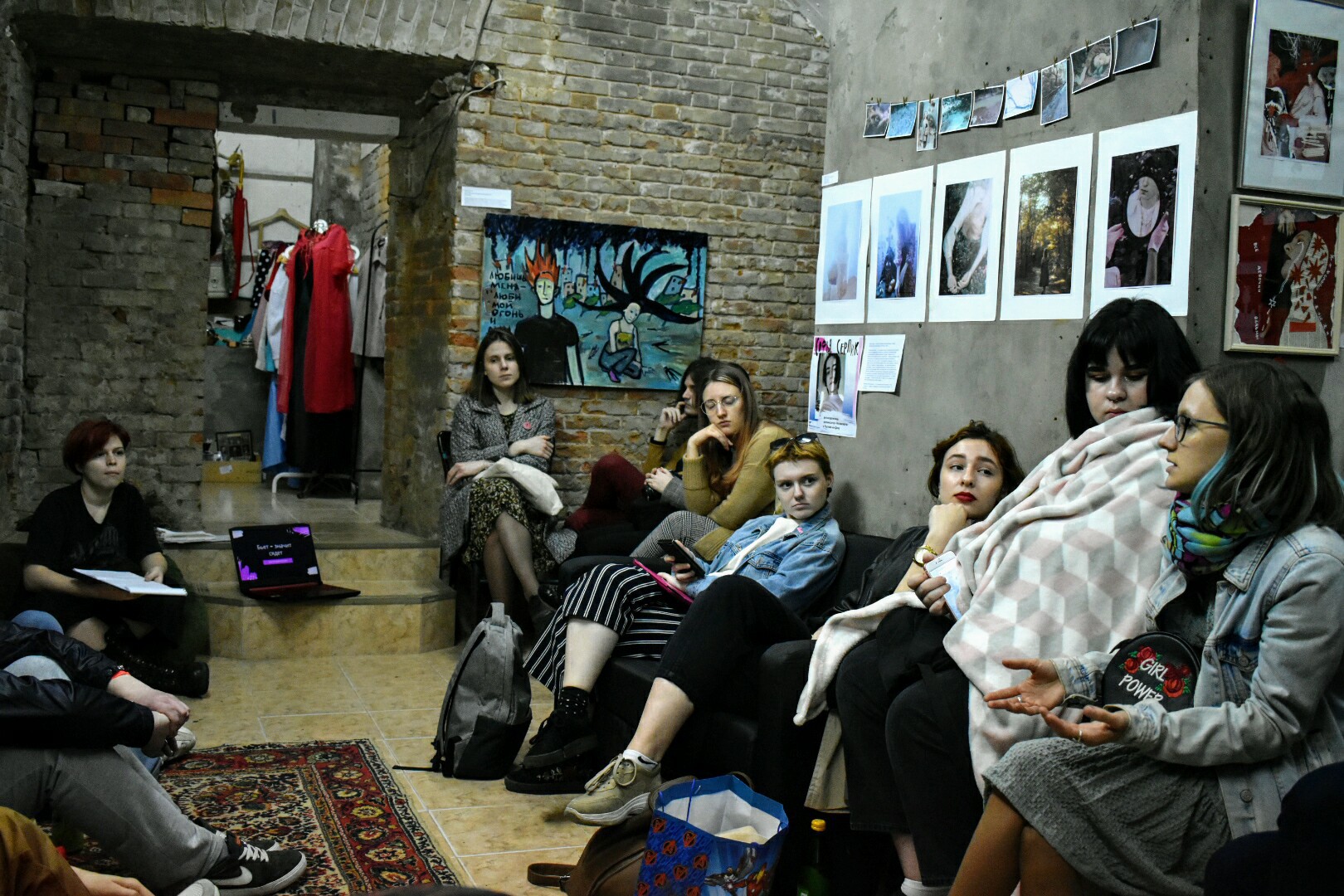 Дискуссия после лекций. Фото Константина Волгина для "Кавказского узла"