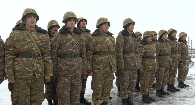 Армянские солдаты. Фото пресс-службы Минобороны Армении, http://www.mil.am