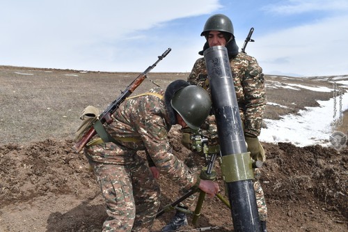 Армянские военные. Фото пресс-службы Минобороны Армении, http://www.mil.am