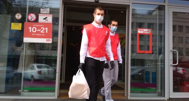 Члены движения "Волонтеры-медики" в Махачкале. Фото предоставлено "Кавказскому узлу" активистами движения