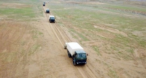 Военная техника Азербайджана. Фото пресс-службы МО Азербайджана https://mod.gov.az/az/news/elahidde-umumqosun-orduda-herbi-qulluqcular-arasinda-yaris-kecirilib-video-30631.html