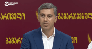 Ираклий Окруашвили. Скриншот видео https://www.currenttime.tv/a/30077459.html Ираклий Окруашвили. Скриншот видео https://www.currenttime.tv/a/30077459.html