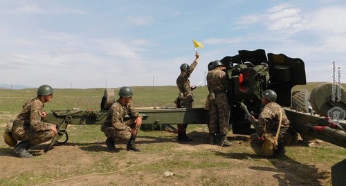 Стрельбы в Армии обороны Нагорного Карабаха. Фото: http://www.mil.am/hy/news/7809