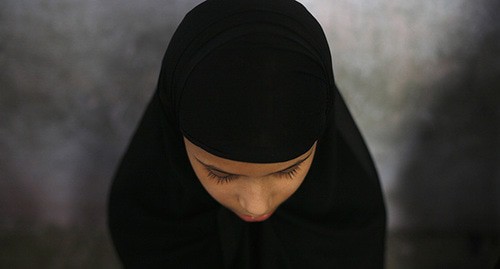Мусульманская девочка. Фото: REUTERS/Mansi Thapliyal 