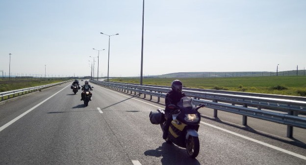 Кубанские байкеры. Фото Виталия Тимкива, Юга.ру
