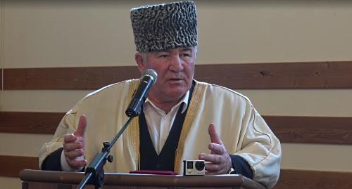 Муфтий Карачаево-Черкесии Исмаил Бердиев. Фото: скриншот видео youtube канала IslamNews