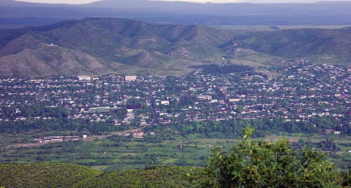 Село в Болнисском районе Грузии. Фото David Asriashvili https://commons.wikimedia.org/wiki/Category:Bolnisi