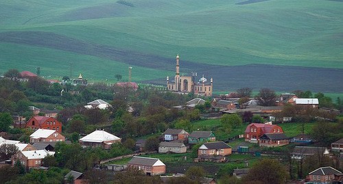 Село Экажево в Ингушетии. Фото: Шалиец - https://ru.wikipedia.org/wiki/Экажево