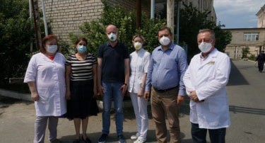 Специалисты Минздрава России в Дагестане. Фото пресс-службы минздрава Дагестана