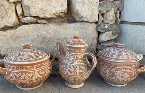 Балхарская керамика. Скриншот страницы Заремы Ибрагимовой https://www.instagram.com/p/B7NtoDDoHHd/