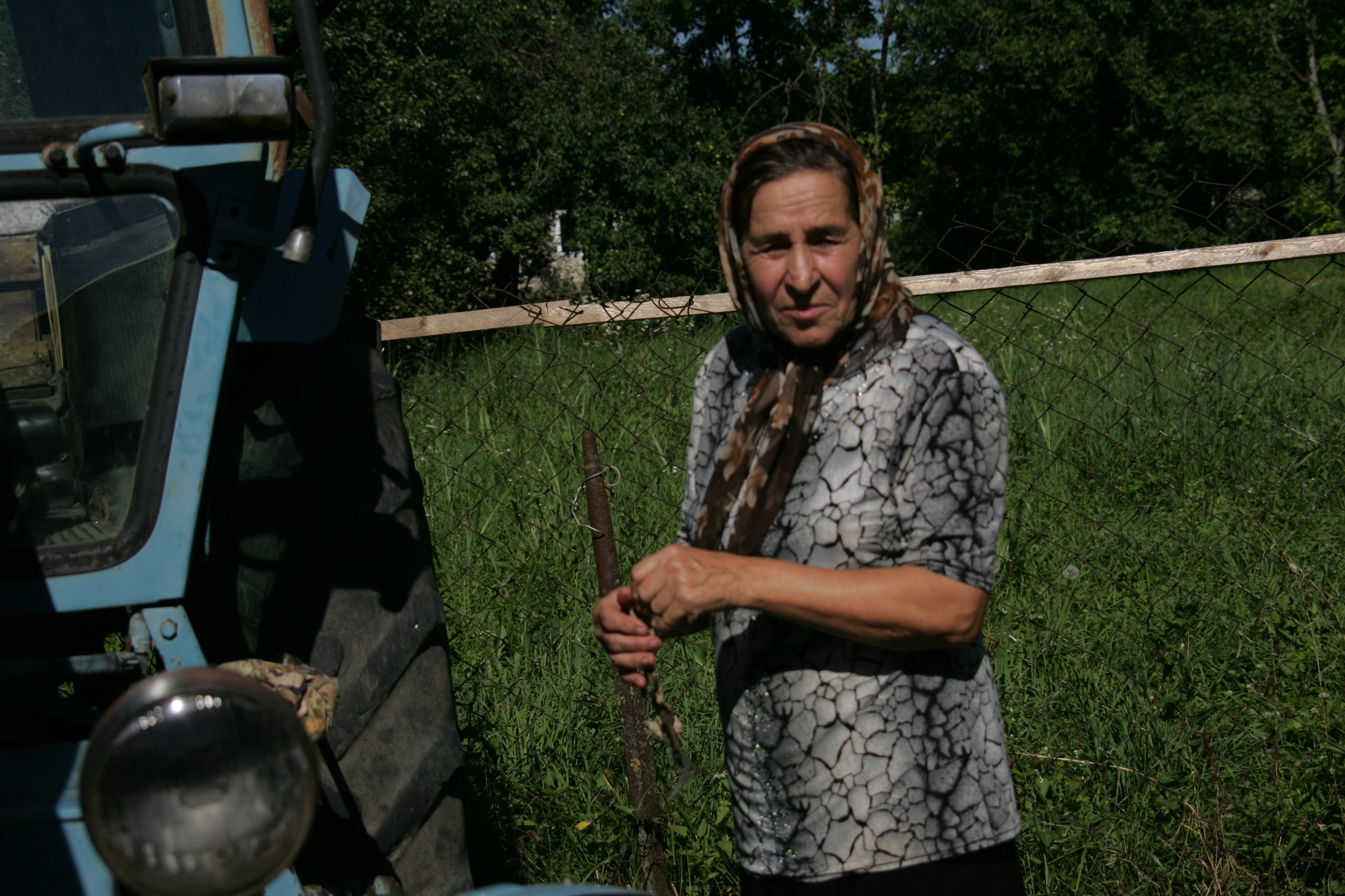 Жительница селения Хаттуни Малкан Мусхаджиева.
Фото Татьяны Гантимуровой для "Кавказского узла".