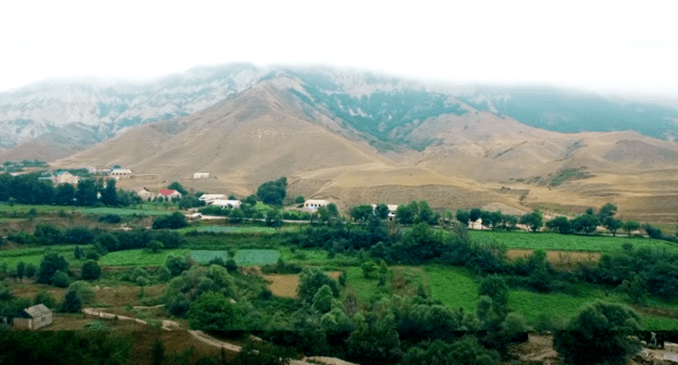 Гумбетовский район Дагестана. Стоп-кадр видео https://youtu.be/tWoykXvoiLo