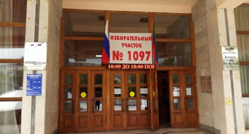 Избирательный участок в Махачкале. Фото Фото Расула Магомедова для "Кавказского узла"