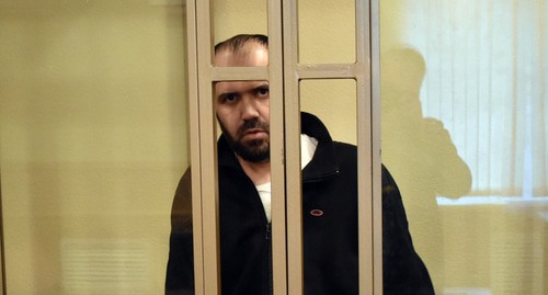 Сайедшох Убайдов на оглашении приговора. Фото Константина Волгина для "Кавказского узла"