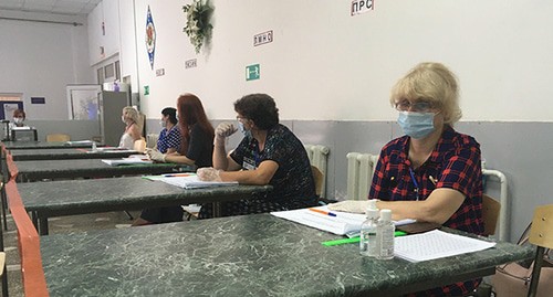 Голосование в Ейске. 1 июля 2020 г. Фото Анны Грицевич для "Кавказского узла"