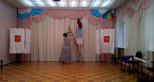 На участке для голосования в Сочи. Фото Светланы Кравченко для "Кавказского узла"